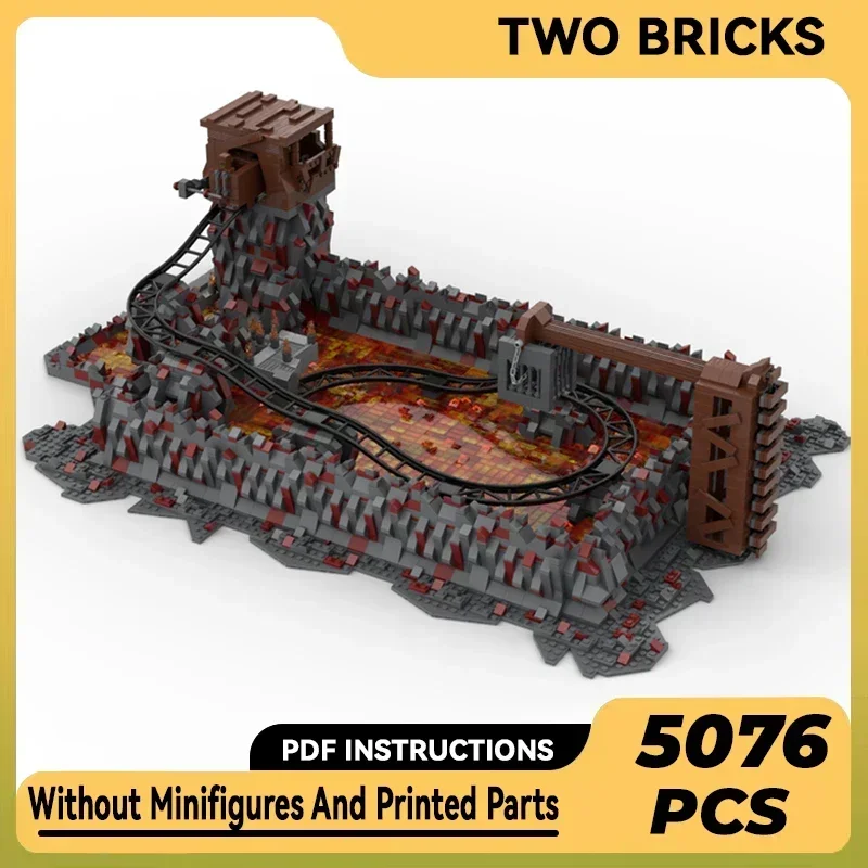 

Movie Model Moc Building Bricks Indiana Jones Temple Of Doom Technology Modular Blocks Gifts Christmas Toys DIY Sets Assembly