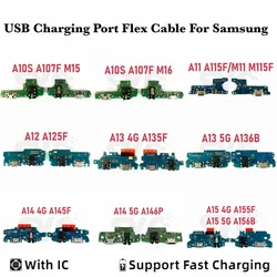 OEM Fast Charging Port Connector Board Dock Charger Flex Cable For Samsung A10 A10s A11 A12 A13 A14 4G 5G Part Replacemen
