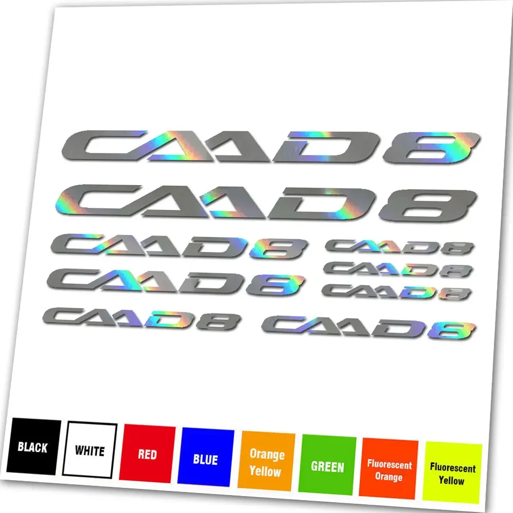Compatible cuadro de bicicleta ciclo ciclismo bicicleta para Cannondale Caad 8 pegatina de vinilo gráfica/Kit de calcomanías Mtb Mountain Road