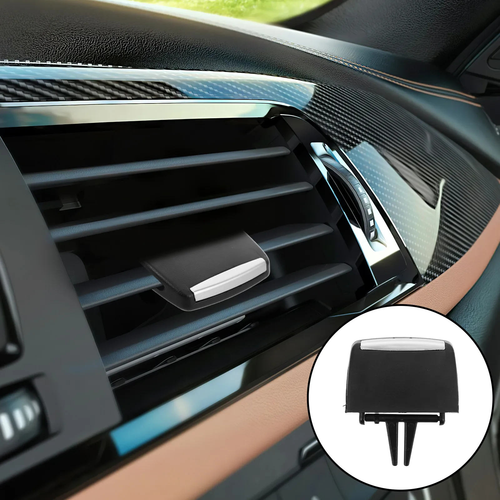 Vent Outlet Tab Clip Air Conditioning Vent Paddle Durable Easy Install Intuitive Design Car Accessory Auto Interior Accessory