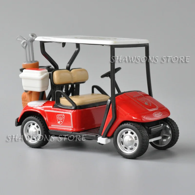 

1:26 Scale Diecast Metal Model Car Golf Cart Miniature Replica Pull Back Toy