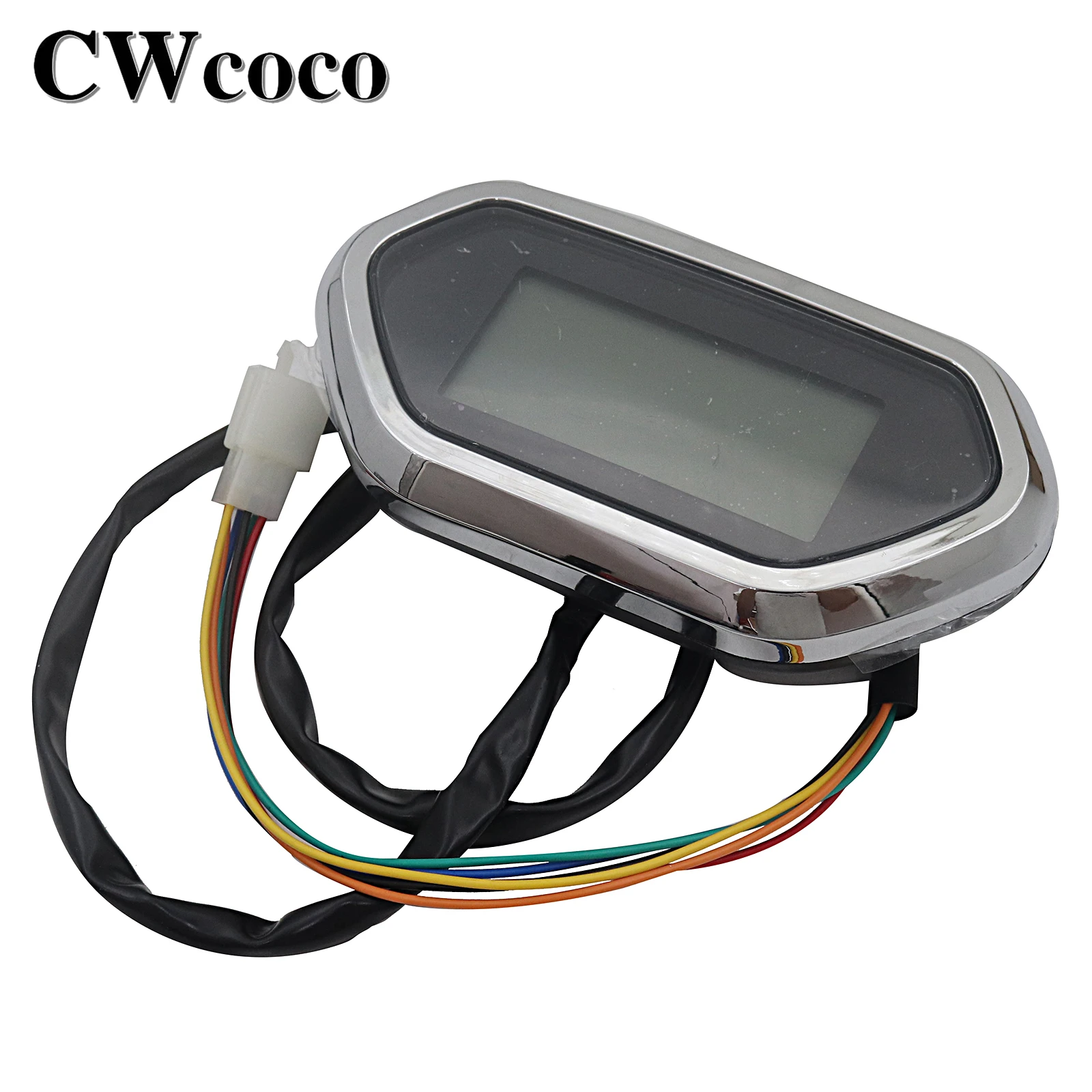 Meter 60V LED LCD Screen Instrument Display Parts for Citycoco Harley Electric Scooter/motorcycle Modified Accessories