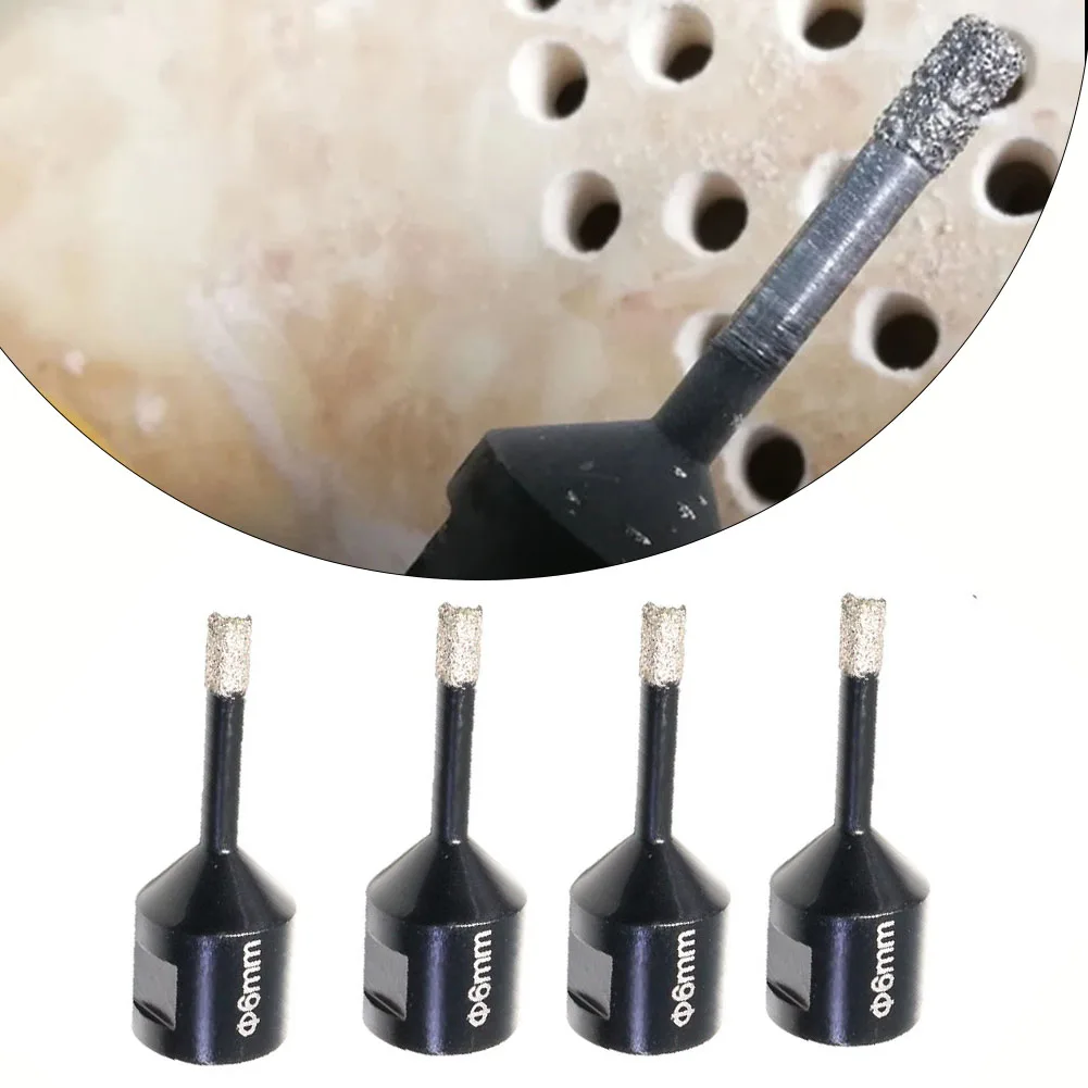 

4pcs Set M-14 Hole Opener Diamond Drill Bits Tile Drill Bit For Glass,marble,concrete,granite,quartz Stone Hole Openers