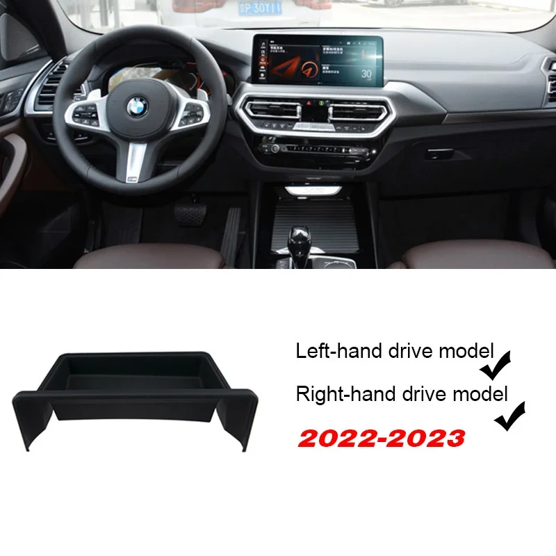 Accessories Central Control Dashboard Navigation Screen Rear Storage Box Tray For BMW X3 G01 X4 G02 BMW ix3 2022-2023