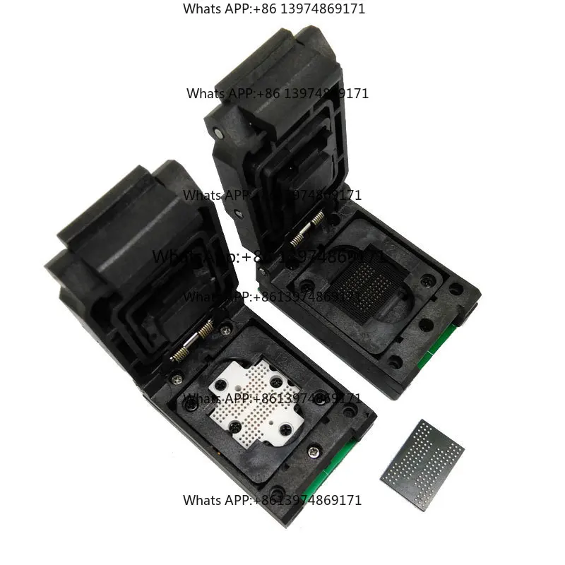 Flip Probe BGA152 BGA132 Test Socket DIP48 Adapter FLASH Chip Burning Socket IC Chip Test Programming Socket