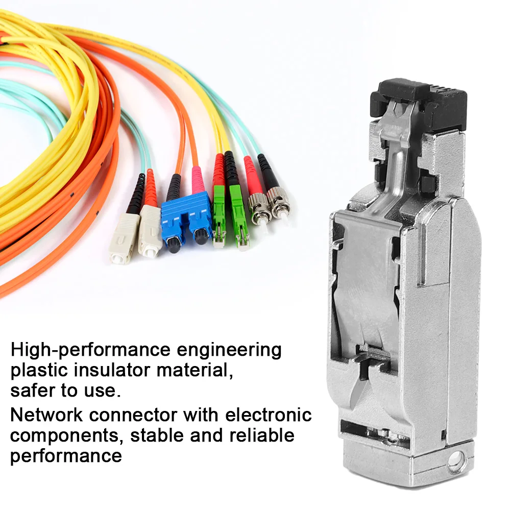 6GK1901-1BB10-2AA0 Network Cable Connector Industrial Metal Ethernet Connector Plug Network Cable Socket 4-Pin Network Connector
