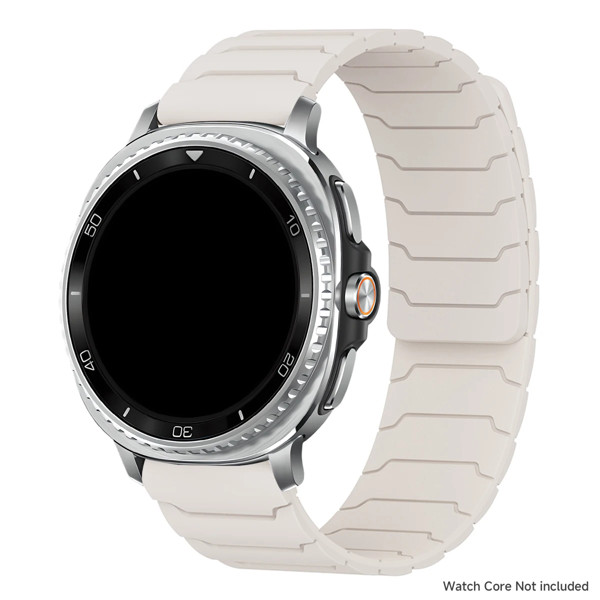 Magnetisches Silikonarmband für Samsung Galaxy Watch 9 8 40mm 44mm/8Classic 46mm Sportarmband für Galaxy Watch Ultra 2 2025 47mm – Detail 21