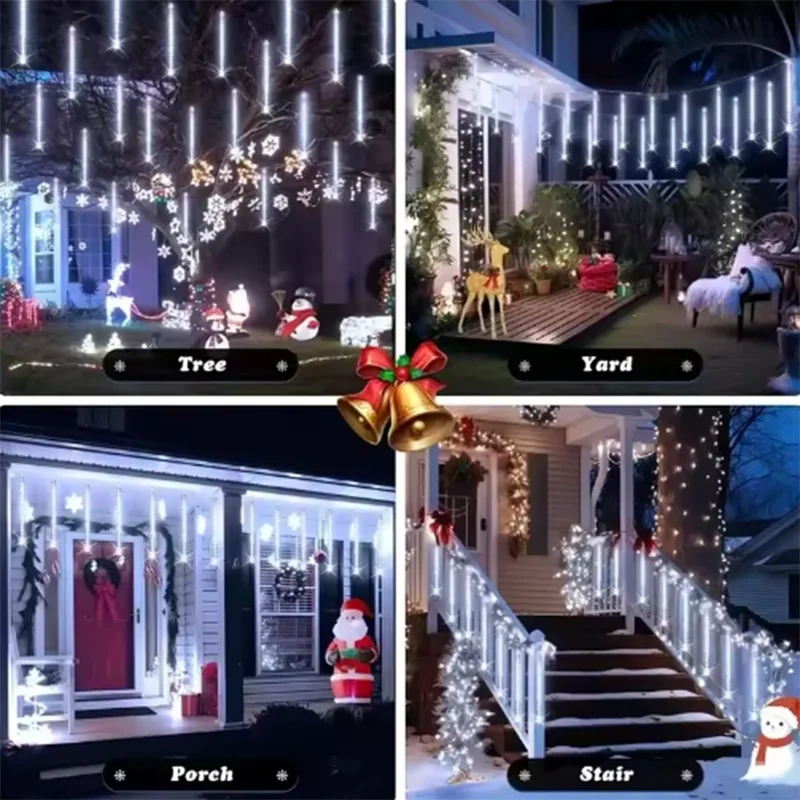 30/50CM 8 Tubes Solar/EU LED M - Led Fairy String Lights recension och pris