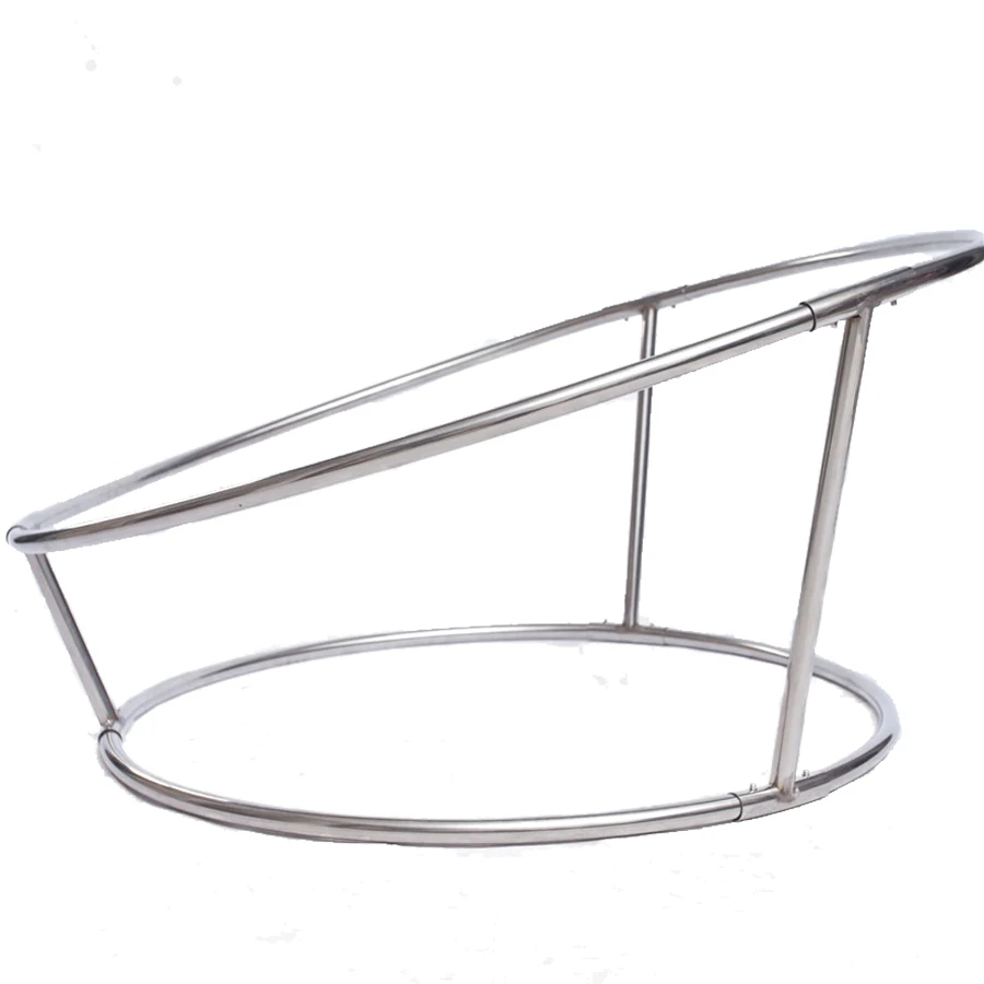 Newborn Photography Props Bean Bag Rack Newborn Pose Bean Bag Rack Baby Footshooting Stainless Steel Round Nest Baby Accessories