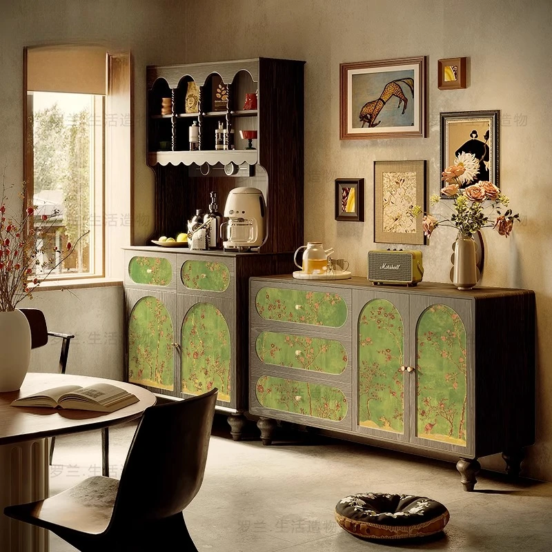 

Knobs Organizer Cabinet Standing Shelves Display Tables Living Room Cabinet Entryway Door Meuble De Rangements Furnitures
