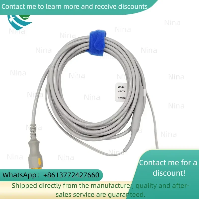 Mindray MR403B Reusable 2 Pin Adult Temperature Probe