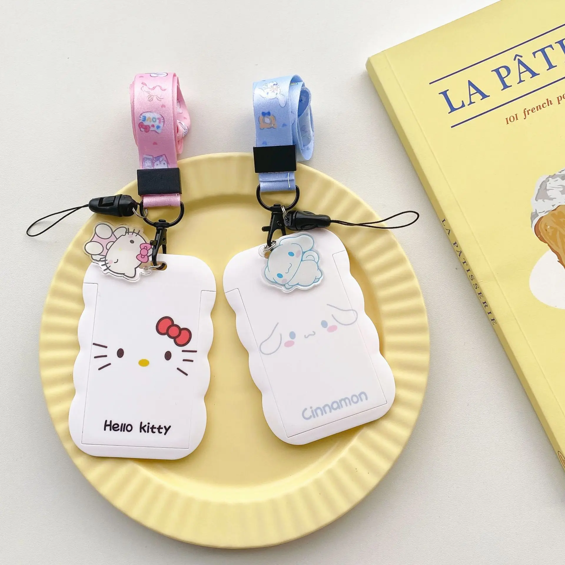 Sanrio Hello Kitty Cinnamoroll Melodie Lanyard Voor Sleutels Id Kaart Bus Gym Badge Houder Nek Riem Hang Touw Lariat Voor Mobiele Telefoon