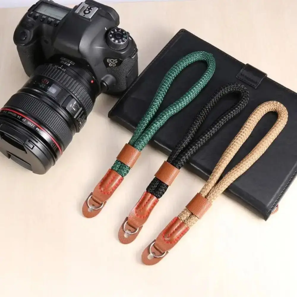 Nylon Camera Wrist Strap Hot Sale Weave Release Camera Belt Prevent Dropping Handmade SLR Hand Strap