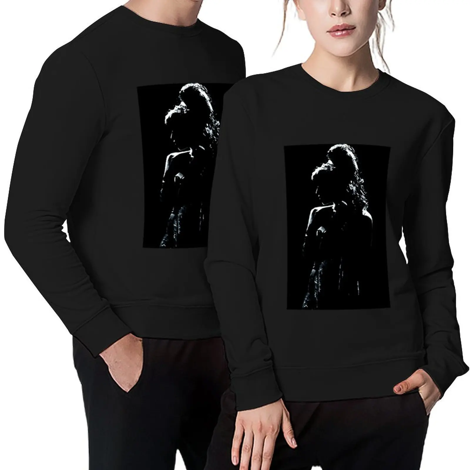 

amy winehouse Pullover japanese style men's autumn clothes men's coat men's clothing sweatshirt male