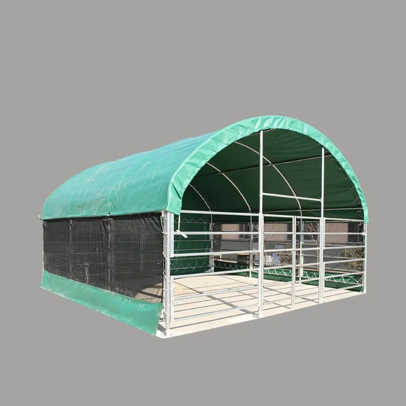Suihe Modern Design Heavy   6m Waterproof Steel Frame Cattle Livestock Tent Shed for Outdoor Farm Use