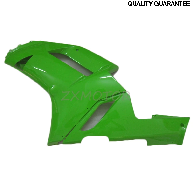 مجموعة انسيابية جديدة تمامًا مناسبة لـ 2007 2008 كاواساكي ZX6R هدية للدراجات النارية zx6r 07 08 أخضر أسود 79 #5