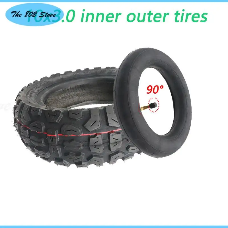 

10X 3.0 TUOVT tires 10 inch inner tube and outer off-road tires fit for kugoo M4 pro, ZERO 10X Kaabo Mantis 10x3 tires