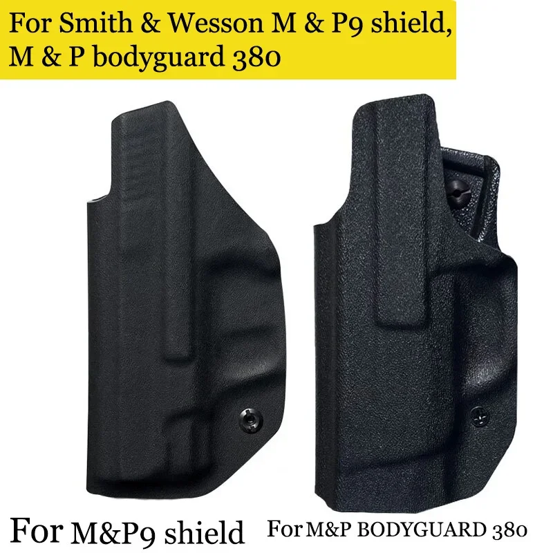 WEEWOLVES IWB kydex Holster Custom Fit: Smith&Wesson M&P9 shield M&P BODYGUARD 380 Inside the Waistband Concealed Carry