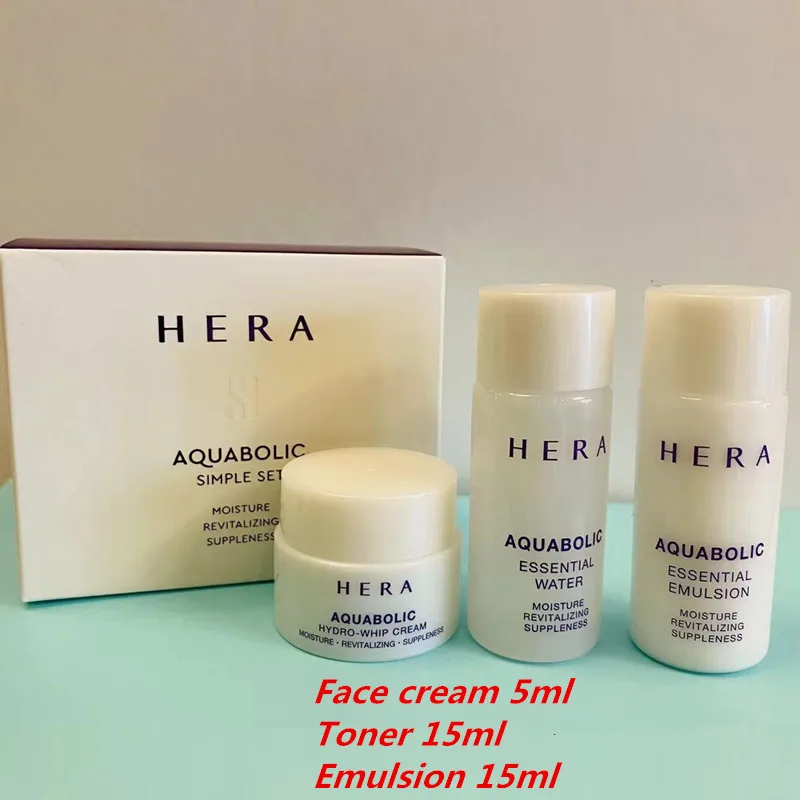 Different Korean MISSHA Super Aqua Ultra Water Full Kit Cleansing Foam Toner 30ml Emulsion Trail Set Skin Care