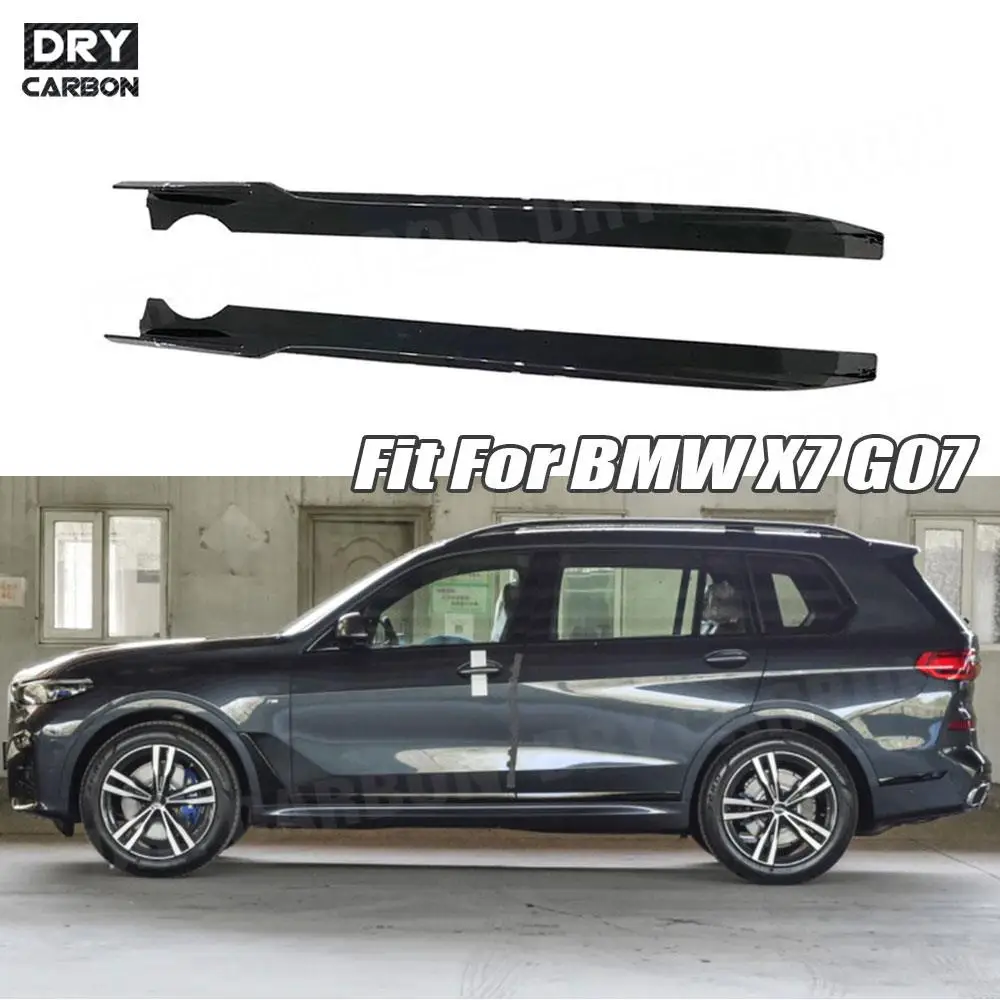 

Carbon Fiber Side Skirts Rocker Panels for BMW X7 G07 M Sport 2019 2020 2021 Side Skirts Splitters Lip Wing Accessories