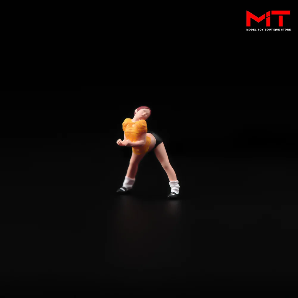 Miniature dipinte 1/87 1/64 1/43 1/24 1/18 Fitness Girl Resina Diorama Figura FAI DA TE Fotografia Creativa Decor