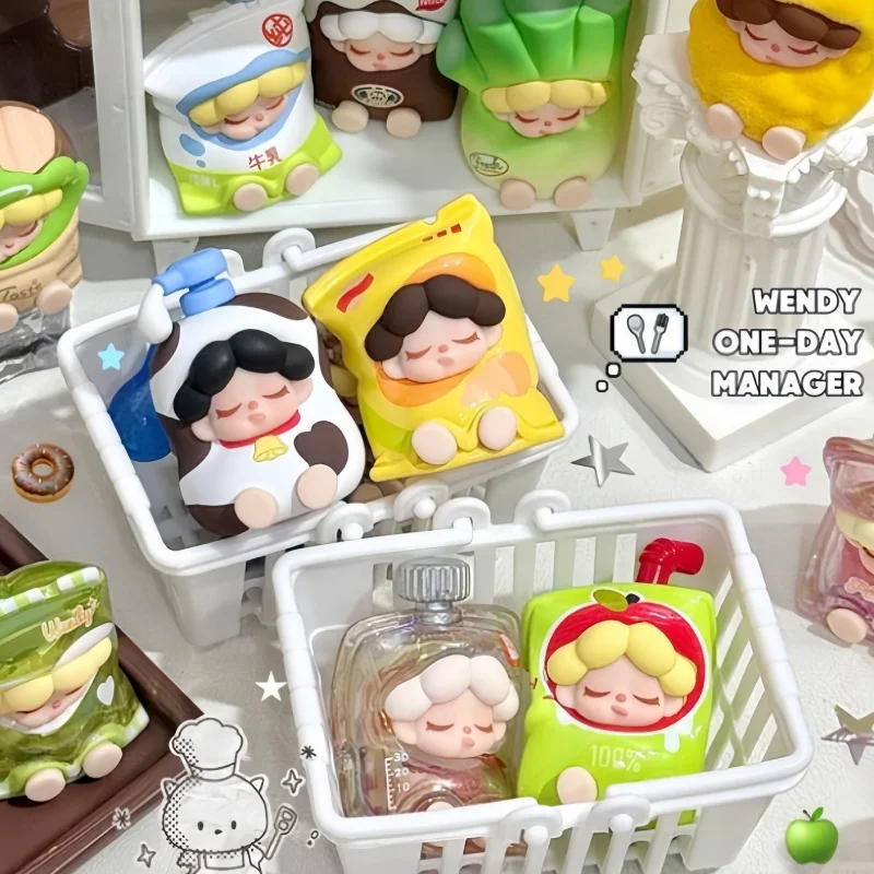 

New Genuine Dodosugar Wendy One-Day Store Manager Series Blind Bag Desktop Ornament Gift For Girls Cute Surprise Figurine Toy
