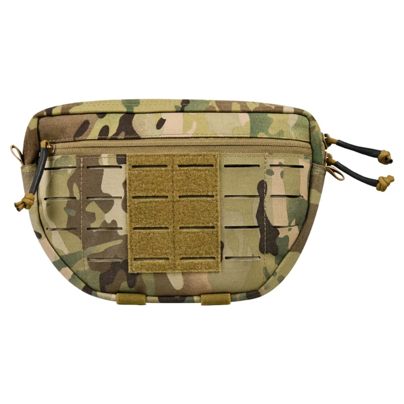 

Tactical Molle Camouflage vest dump bag Outdoor Airsoft Hunting gear Feature pack Item Vest Bag EDC Medical belly bag