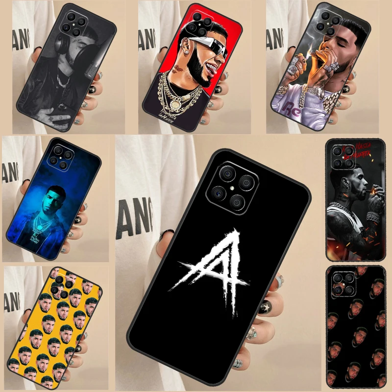 Anuel AA Case For Honor 90 Lite 70 50 X8a X9a X7a X6a X7 X8 X9 9X 8X Magic 5 Pro Magic 4 Lite Cover