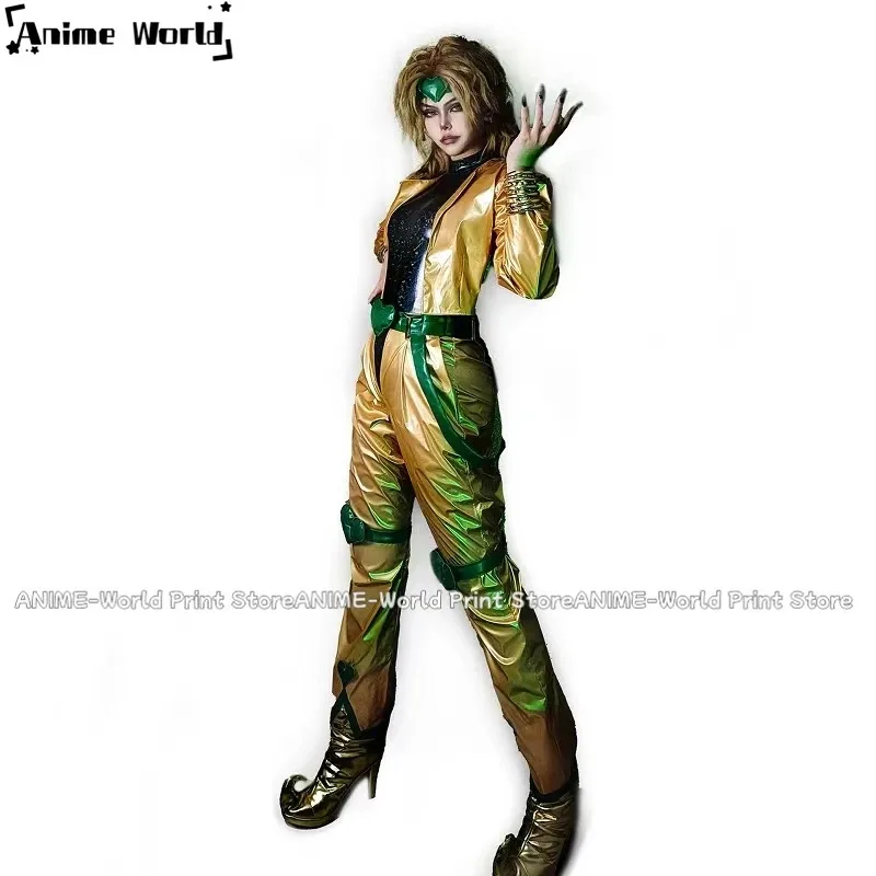 

《Custom Size》movie Dio Brando Cosplay Costume Gold Version