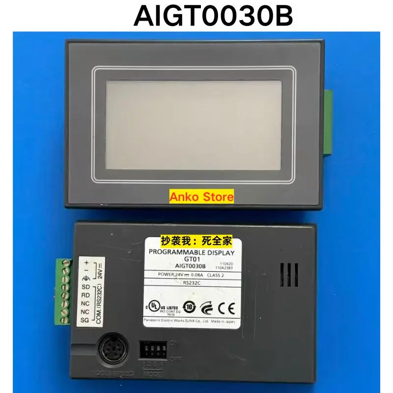 

Second-hand test OK Display screen AIGT0030B