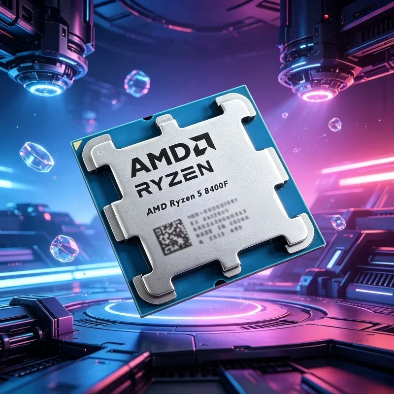Blazing-fast AMD Loose CPU Ryzen 5 8400F R5 8400F,AM5 DDR5 Without Fan,6 Core 12 Thread 4.2GHz 4NM 16MB L3 65W