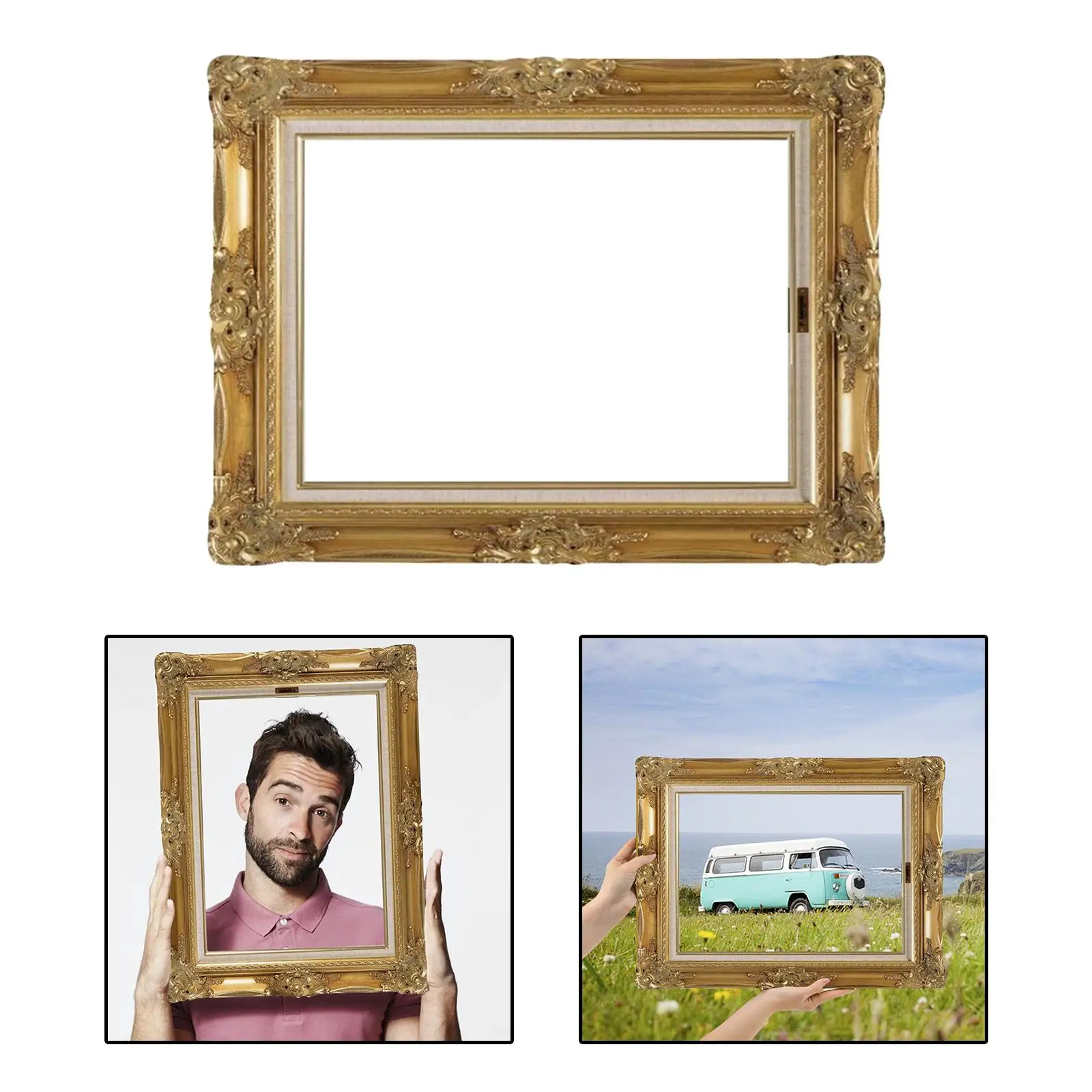 

2X Inflatable Hand Holding Frame Props Favors Toy for Birthday