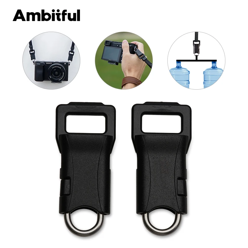 Ambitful Quick Release Camera Connector Buckle for Shoulder Strap Neck Wrist for SLR Camera Sony Nikon Fujifilm