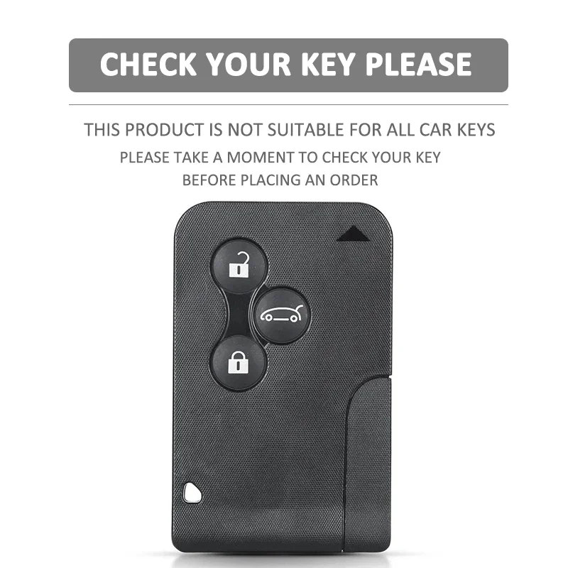 3 Button Silicone Car Key Card Case Cover Protective Skin Set Accessories for Renault Clio Megane Grand Scenic Remote Rubber Bag