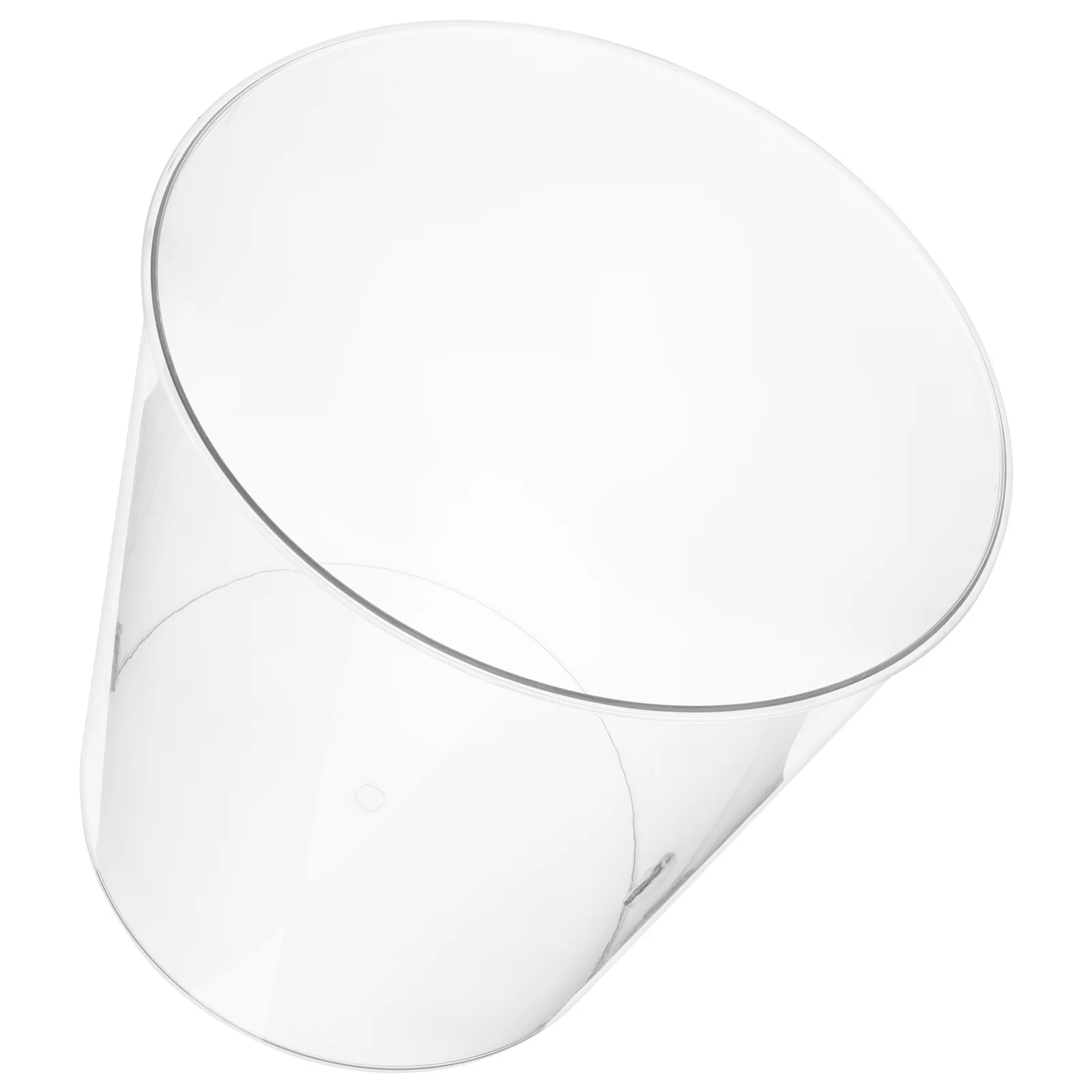 

Plastic Fish Tank Clear Round Desktop Aquarium Durable Shatterproof Betta Goldfish Bowl Home Office Fish Bowl Plastic