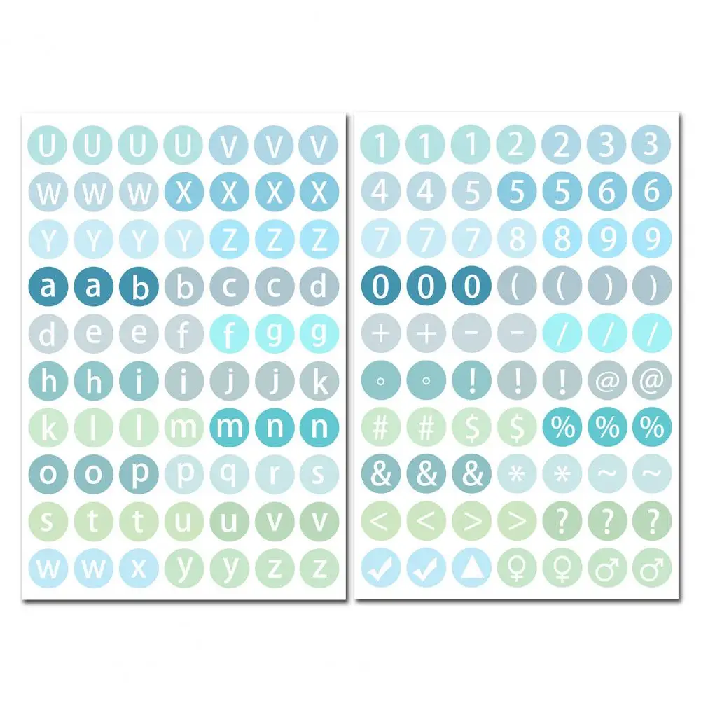 

Наклейки с регулируемой высотой, видимые наклейки, цветные наклейки-буквы, точечные наклейки для скрапбукинга, иконки для тренировок в спортзале, для журналов