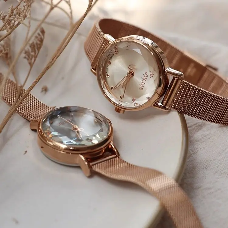 

Women'S Watch, Student StyleVintage And Artistic, Korean StyleSimple And CompactElegant Small Dial, Ladies' Watch, Women'S Gift.