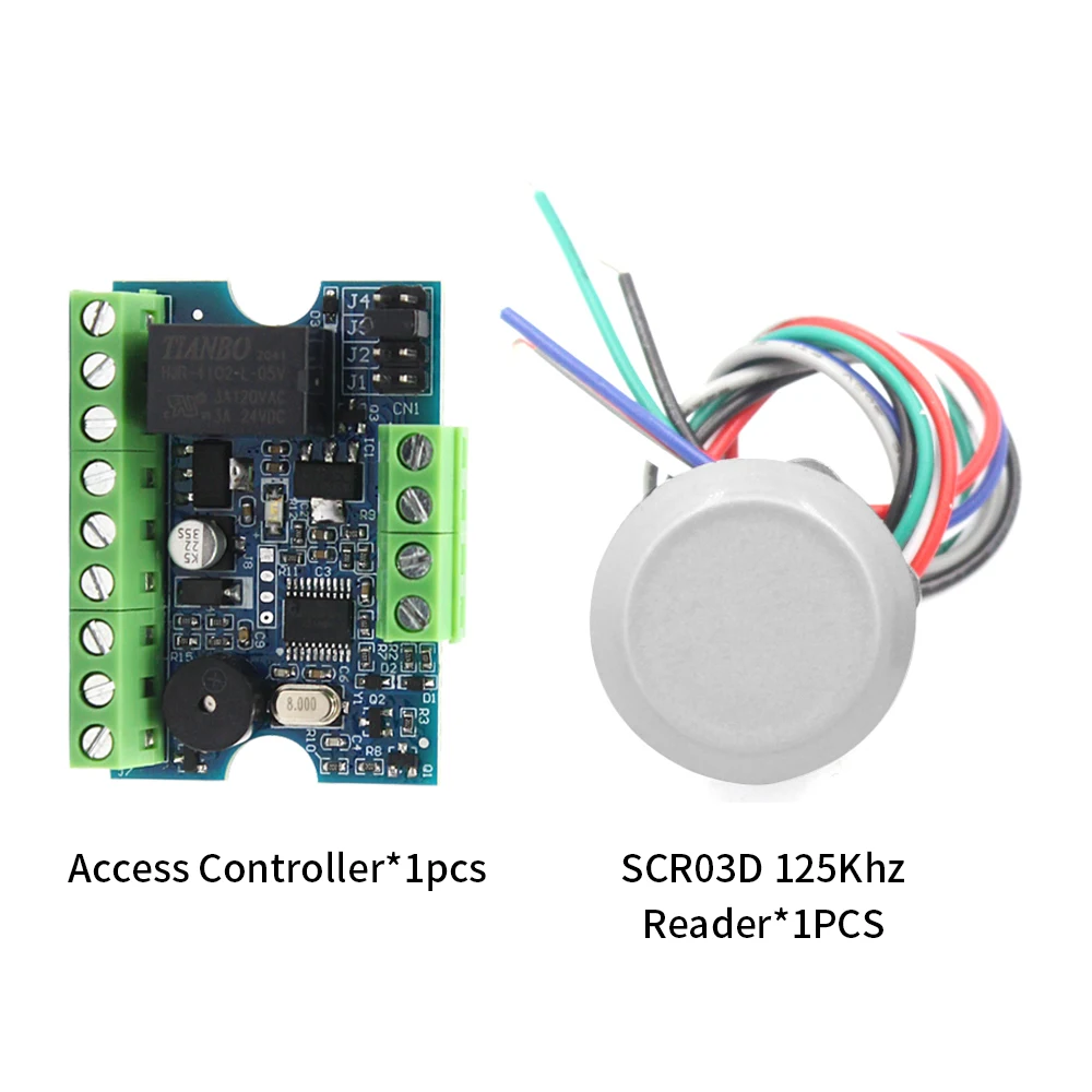 Neues Micro Access Controller Board Panel Elektrisches Tür-Wiegand-Controller-Relais für Sicherheitsschutz Access Control System Kit