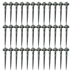 50 Pcs Rear Brake Pads Compact Horse Equipment Horseshoe Tool Professional Sturdy Nail