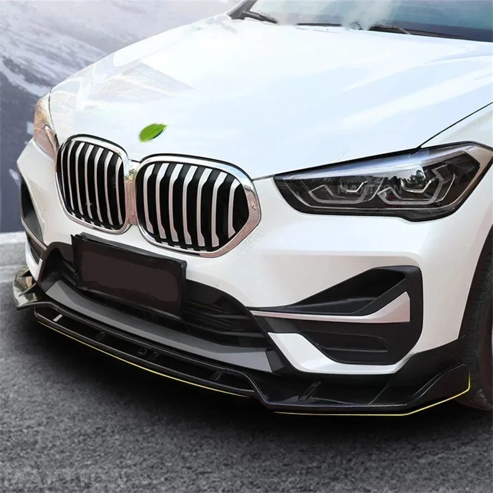 For BMW F48 X1 20i 20d 25i 25d x-Drive 2015 To 2022 Car Front Bumper Lip Spoiler Splitter Diffuser Separator Cover Body Kits - Image 3