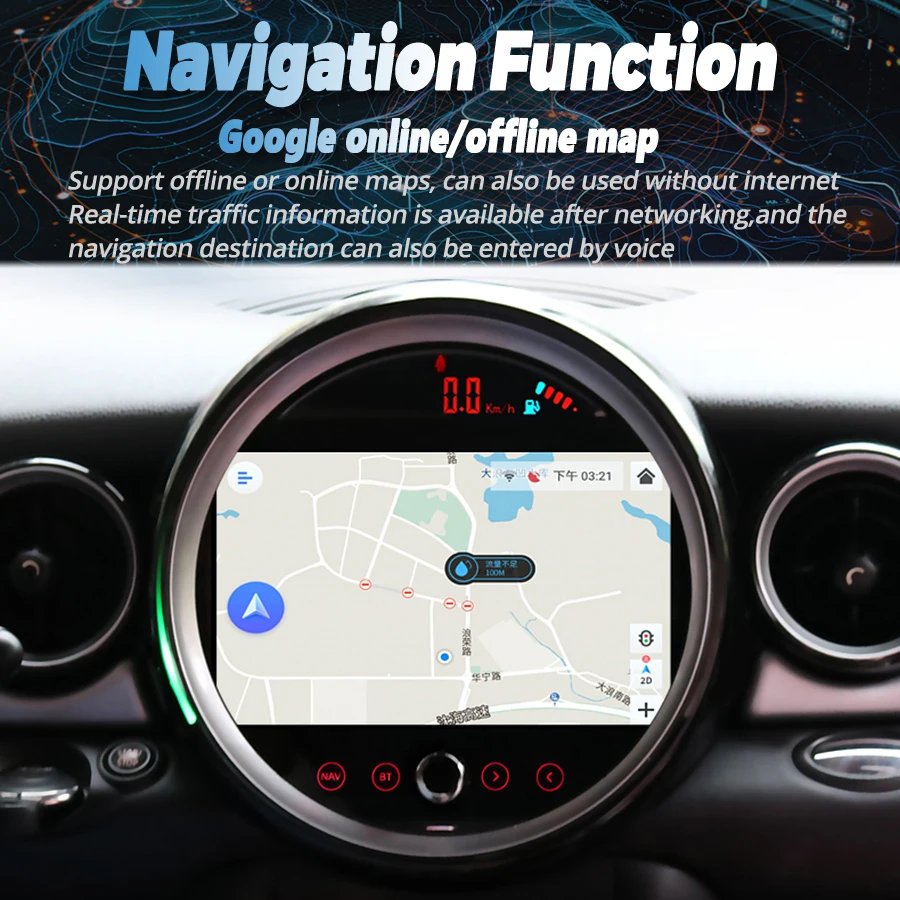 Android 13 Screen For BMW Mini One R56 R57 R58 R60 Cooper S 2007-2017 Car Radio Multimedia Video Player Navigation GPS Carplay images - 6