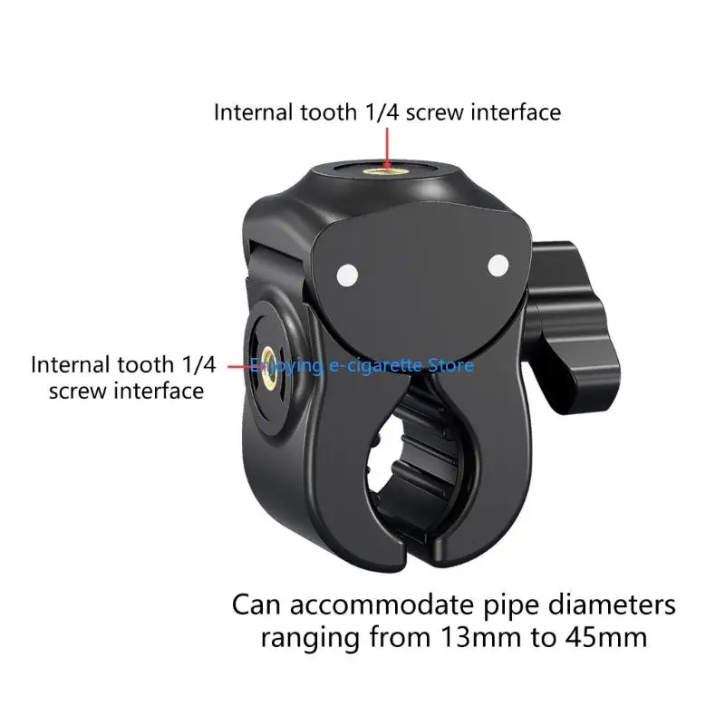 Heavy Duty Adapter Halterung Doppel 1/4 Innengewinde Löcher für Kamera Telefon Stativ Y4QF – Detail 4