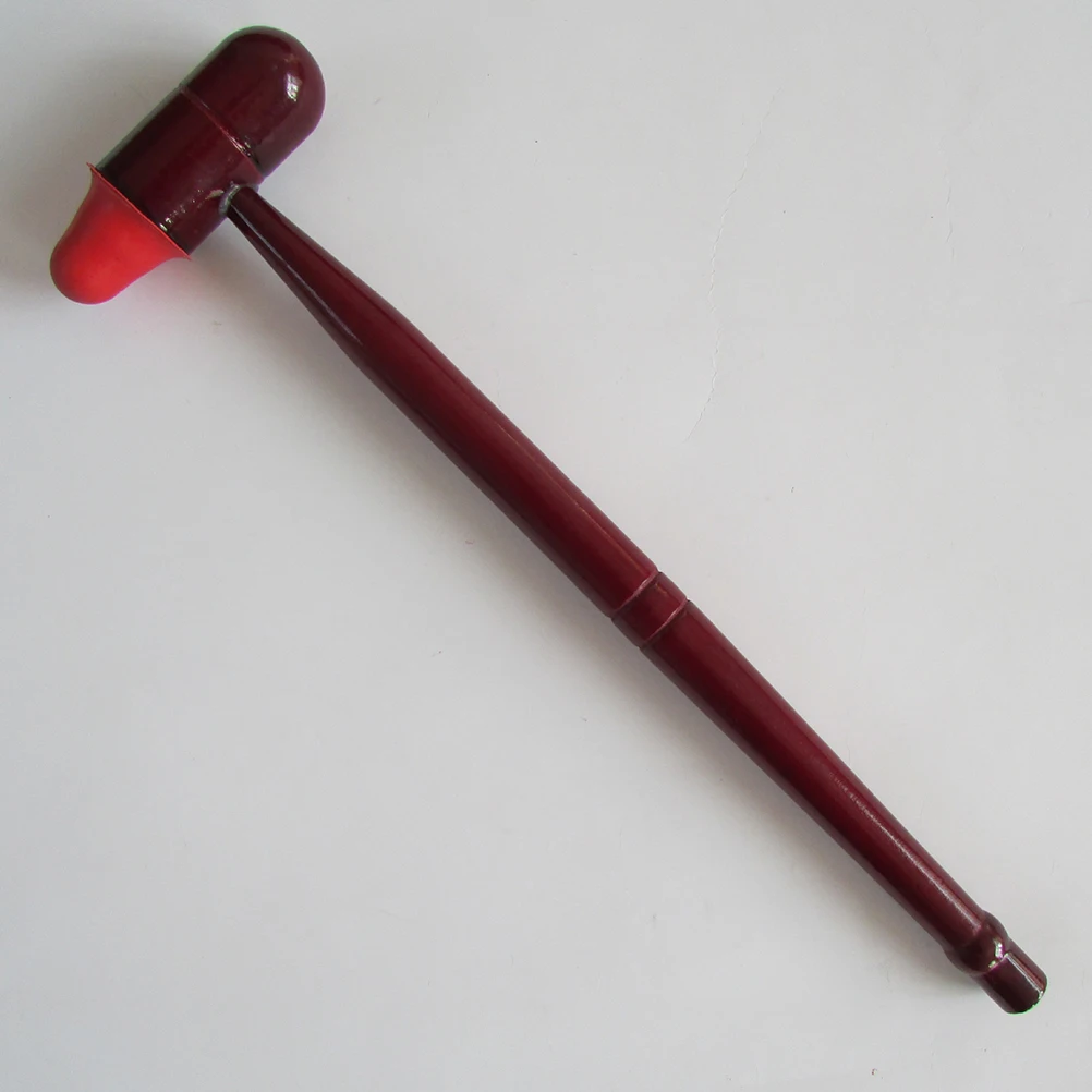 

Wooden Foot Massage Hammer Red Durable Reflexology Stick Body Massager Shoulder Neck Pain Relief Tool Foot Massage Hammer