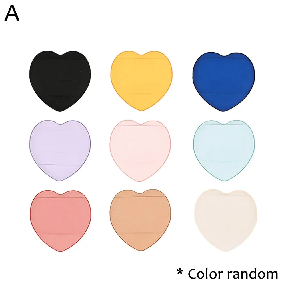 NEW High-end Heart Shape Mini Size Finger Puff Makeup Puff Cosmetic Sponge Sponge Professional Blender 1PC Highlighter Pad Z0Q3