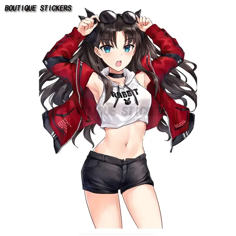 

Super sexy car, cute beauty, cartoon Tohsaka Rin Waifu, animation, waterproof PVC sticker, laptop, wall sticker, scratch