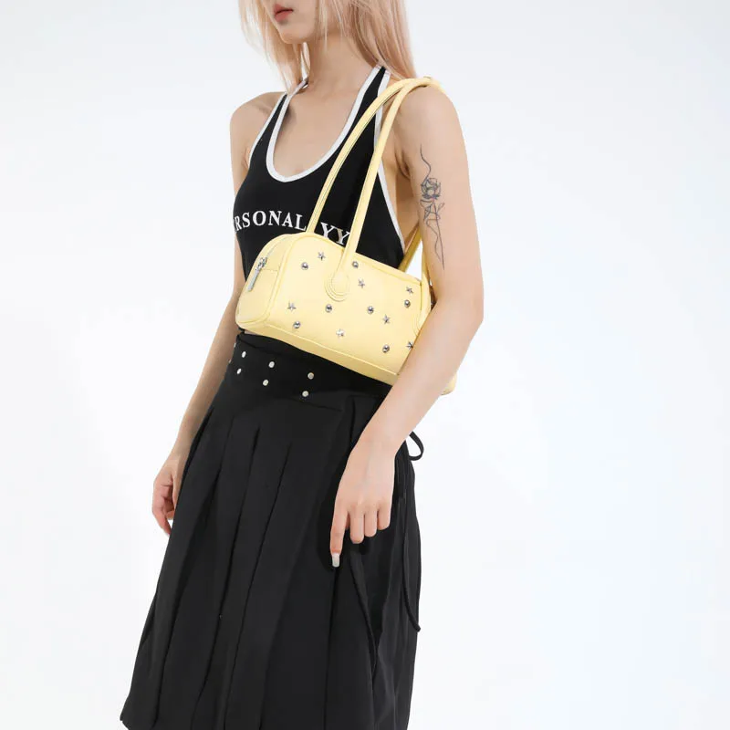 Элегантная женская кожаная роскошная модельерская сумка через плечо Сумка через плечо для стильной городской повседневной жизни