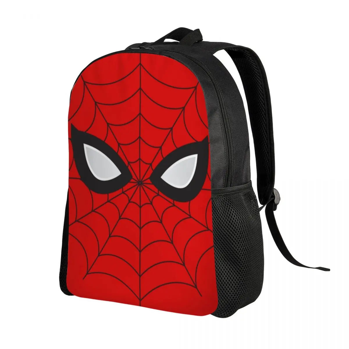 Custom Spider Red Web Travel Backpack Men Women School Laptop Bookbag Cartoon College Student Daypack Bags