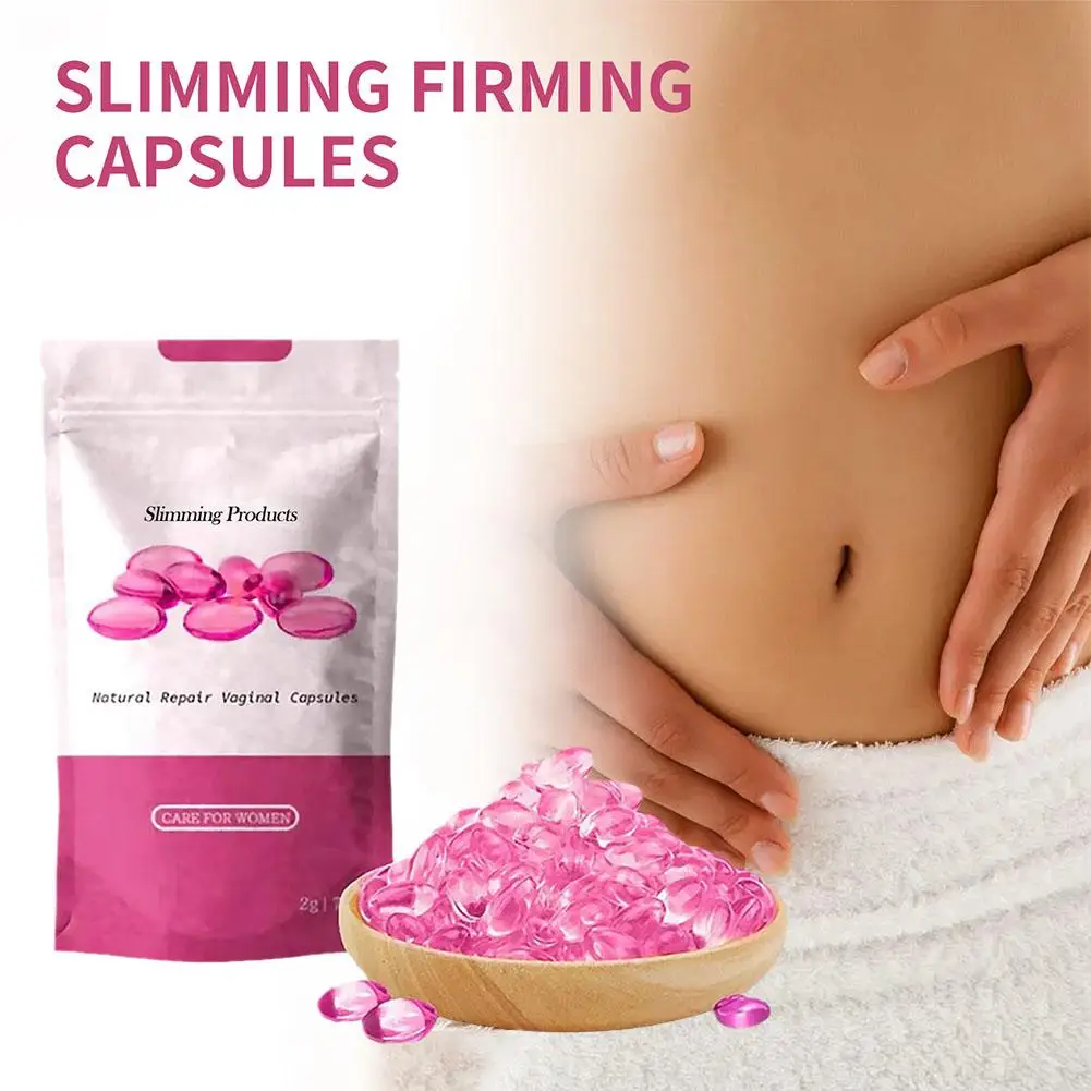 Anti-Itch Detox Slimming Capsules Vaginal Tightening Fat Capsule Weight Cleaning Belly Flat Feminine Loss Hygiene Shrink Bu B2I9