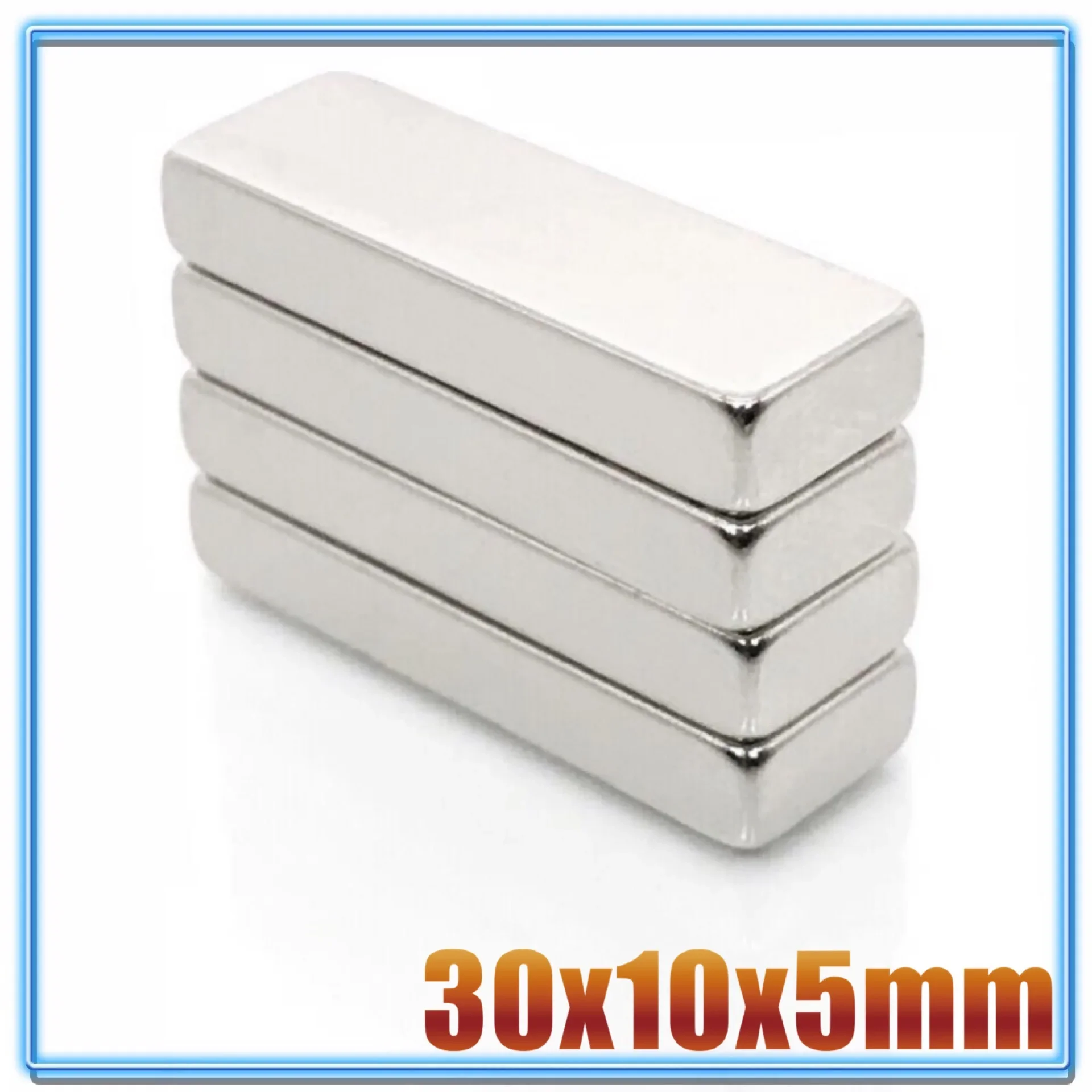 

Square Block 30x10x5mm Magnet 2/10/50/100pcs 30*10*5mm Accessory Kitchen Office Refrigerator Garage Fridge Whiteboard