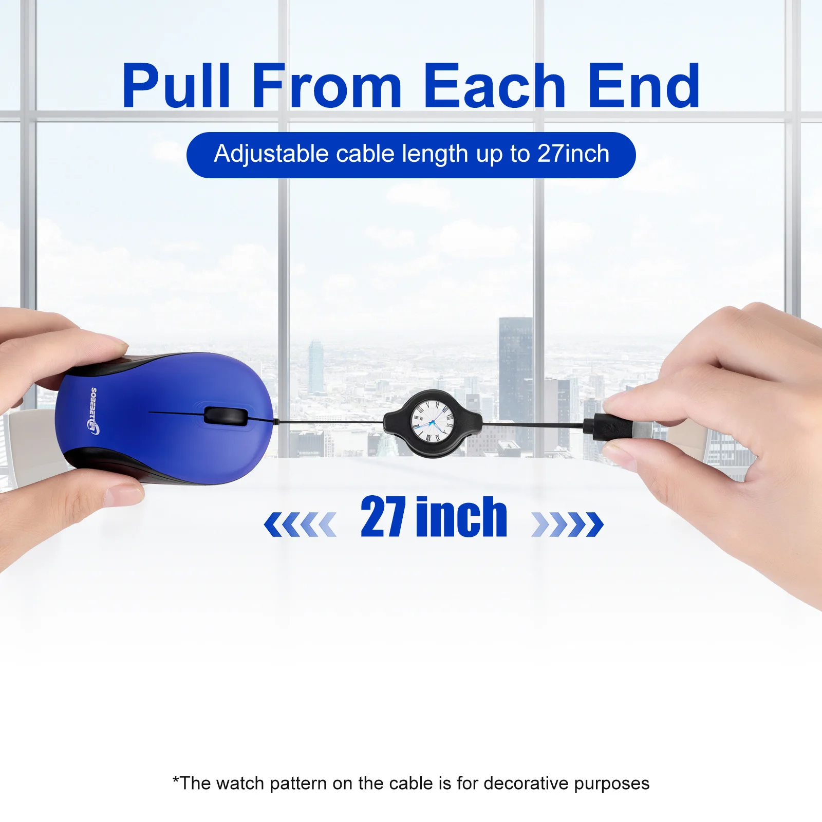 Mute Type C usb children's gift Portable Ultralight wired mouse for laptop tablet